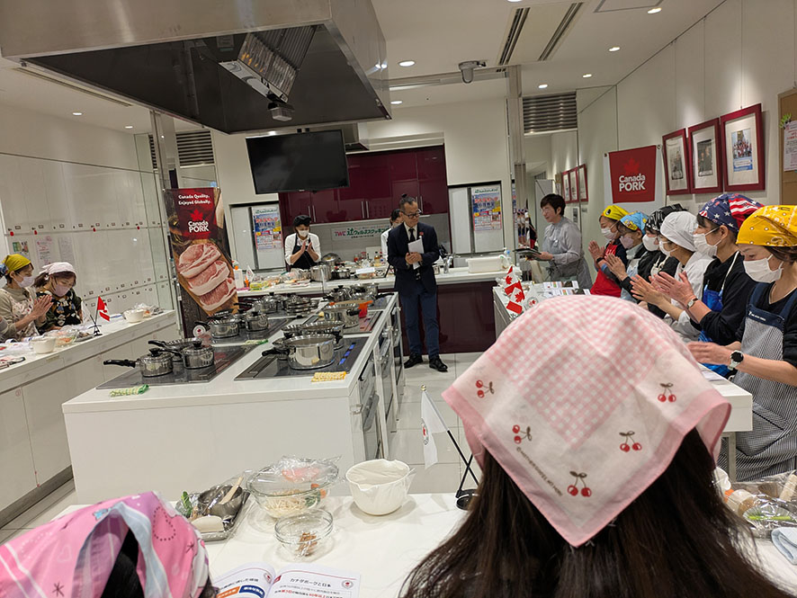 カナダポーク料理教室3