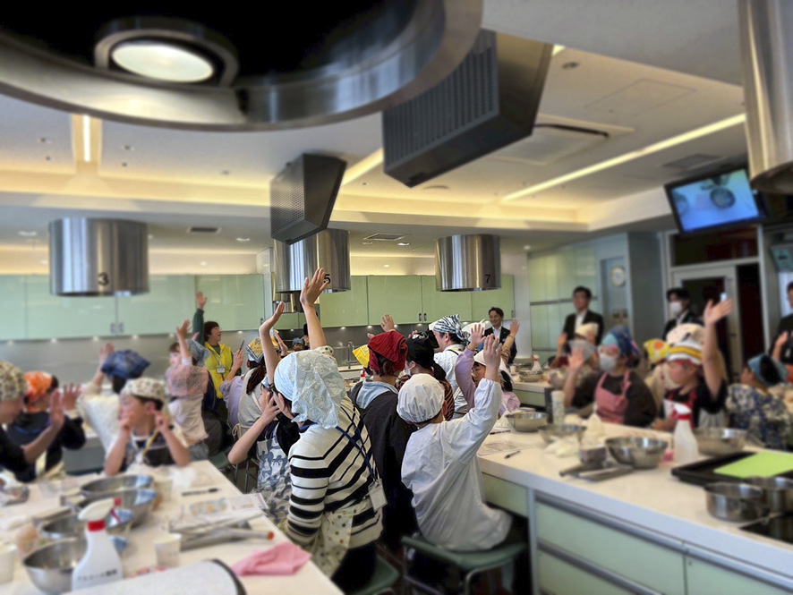 万代親子スィーツ教室